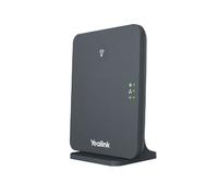 Yealink W70B Station de Base DECT, 10 combinés max, portée 300m, 10 comptes VoIP, CAT-iq2.0, codecs G.722/G.729, sécurité AES/HTTPS/TLS