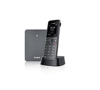 Yealink W73P Système de téléphone IP DECT sans fil, voix HD, design moderne, écran couleur TFT de 1,8 pouces | renouvelé