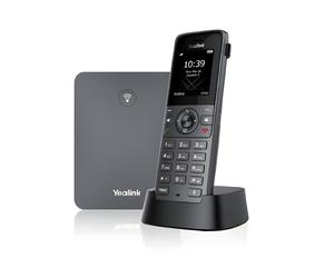Yealink W74P Téléphone IP sans-fil avec un audio HD, une gestion simple et une grande évolutivité, parfait pour un travail mobile efficace.
