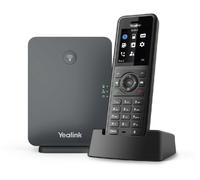 Yealink W77P Téléphone IP sans fil avec écran TFT et capacité de répertoire de 1000 contacts