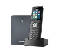 Yealink W79P Téléphone mobile IP sans fil avec 20 lignes et 1000 entrées dans le répertoire téléphonique