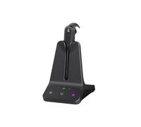 Yealink WH63 E2 UC Casque sans fil DECT Casque sans fil DECT convertible avec double microphone et connexion multi-appareils, idéal pour les