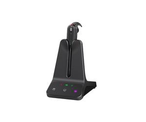 Yealink WH63 E2 UC Casque sans fil DECT Casque sans fil DECT convertible avec double microphone et connexion multi-appareils, idéal pour les