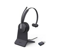 Yealink WH64 Casque Hybride Mono Teams avec Support de Charge