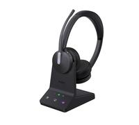 Yealink WH64 Dual Teams Casque sans Fil Arceau Bureau/Centre d'appels Micro-USB Bluetooth Noir