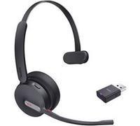 Yealink WH64 - Micro-casque mono, Hybrid DECT & Bluetooth, certifié pour Microsoft Teams