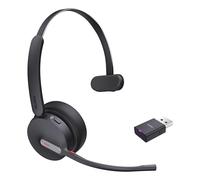 Yealink Micro-casque mono WH64 – Hybrid DECT et Bluetooth – Certifié pour Microsoft Teams