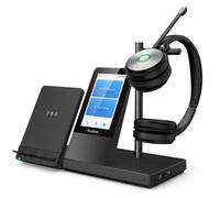 Yealink WH66 Dual UC Casque Sans fil Arceau Bureau/Centre d'appels USB Type-A Bluetooth Socle de chargement Noir