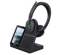 Yealink WH68 Workstation - Micro-casque - sur-oreille - DECT / Bluetooth - sans fil - Suppresseur de bruit actif - certifié UC