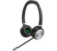 Yealink WHD622T Casque Sans fil Arceau Bureau/Centre d'appels Micro-USB Noir