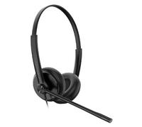 Yealink YHS34 Casque Avec fil Arceau Appels/Musique Noir