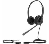 Yealink YHS34 Dual - Micro-casque - sur-oreille - filaire - Quick Disconnect - noir Noir G