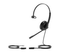 Yealink YHS34 Lite Mono Casque Avec fil Arceau Bureau/Centre d'appels Noir