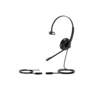 Yealink YHS34-MONO Casque Filaire Arceau Mono Bureau/Centre d'appels, Fréquence 20-20000Hz, Microphone Anti-Bruit, Câble 0.9m