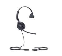 Yealink YHS36 E2 Mono Casque filaire QD-RJ9 Casque filaire mono conçu pour les communications professionnelles, avec confort longue durée, son large