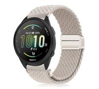 YealRed 20mm Bracelet Nylon Compatible Avec Garmin Approach J1 /Vívoactive 6/5 / 3/3 Music, Bande De Remplacement Sport Pour Garmin Forerunner 570 42mm 165/165 Music (Starlight)