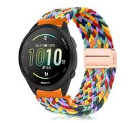 YealRed 20mm Bracelet Nylon Compatible Avec Garmin Forerunner 570 42mm/Vívoactive 6/5 / 3/3 Music, Bande De Remplacement Sport Pour Garmin Forerunner 165/165 Music (W Coloré)