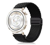 YealRed 20mm Bracelet Nylon Compatible Avec Huawei Watch GT 3 Pro 43mm/ GT 3 42mm/ GT 2 42mm, Bande De Remplacement Sport Pour Huawei Watch 2 Pro/ 2 Sport (Noir)