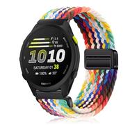 YealRed 20mm Bracelet pour Garmin Forerunner 70, Nylon (Arc-en-ciel)