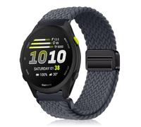 YealRed 20mm Bracelet pour Garmin Forerunner 70, Nylon (Gris)