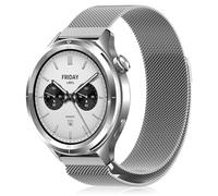 YealRed 22 mm Bracelet de Montre Métal Compatible avec Xiaomi Watch S4 /S4 Sport, Sangles de Remplacement Magnétiques pour Xiaomi Redmi Watch 5 Active/ 5 Lite/ 3 Active (Argent)
