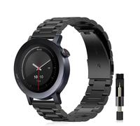 YealRed 22mm Bracelet en Métal pour CMF by Nothing Watch 3 Pro / 2 Pro, Bracelet de Montre de Remplacement en Acier Inoxydable Sans Couture Compatible avec CMF by Nothing Watch 3 Pro / 2 Pro (Noir)
