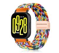 YealRed 22mm Bracelet Nylon Compatible Avec Xiaomi Watch S4 / S4 Sport/S3 /S2/S1 Pro/S1 Active, Bande De Remplacement Sport Nylon Pour Xiaomi Redmi Watch 5 Active / 5 Lite/ 3 Active (W Coloré)