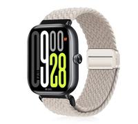 YealRed Bracelet Nylon Sport Compatible Avec Xiaomi Redmi Watch 5 / Redmi Watch 4 / Xiaomi Mi Band 9 Pro/Mi Band 8 Pro, Boucle Magnétique Bande Pour Xiaomi Redmi Watch 5/Band 9 Pro (Starlight)