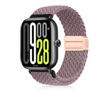 YealRed Bracelet Nylon Sport Compatible Avec Xiaomi Redmi Watch 5 / Redmi Watch 4 / Xiaomi Mi Band 9 Pro/Mi Band 8 Pro, Boucle Magnétique Bande Pour Xiaomi Redmi Watch 5/Band 9 Pro (Violet)