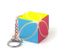 Yealvin Mini porte-clés 2 x 2 lierre magique cube mini porte-clés lierre puzzle jouets casse-tête