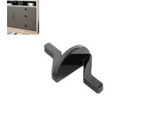 Yeandshi Lot de 5 poignées d'armoire de cuisine, en alliage de zinc, longueur 80 mm, boutons de table de chevet gris fusil.