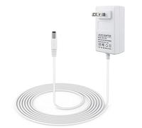 YEAOI Cordon d'alimentation de 3 m pour maman 4moms 4, chargeur 12 V 3 A pour balançoire RockaRoo Baby Swing, adaptateur secteur, blanc