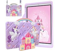 YeaQuelior Coque Enfant Compatible avec Honor Pad X8a 11 Pouces 2024 / Honor Pad X9 11 Pouces 2024, Housse Étui de Protecteur Antichoc avec Poignée, Support, Bandoulière