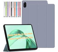 YeaQuelior Coque pour Honor Pad X8a/X9 11 pouces 2024, étui de protection fin en cuir PU avec support pour tablette 11 pouces, violet lavande