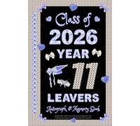 Year 11 Leavers Autograph & Memory Book: An Elegant Blue Coquette Secondary School Graduation Keepsake for Girls to Collect Signatures, Messages and Photos from Friends & Teachers