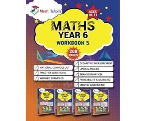 Year 6 SATs Maths Workbook 5: Master Geometric Measurement, Lines, Angles, Transformation & More | Essential Practice for KS2 Students Aged 10-11: ... Of Practice Questions | Answers Are Included