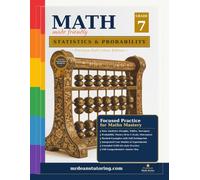 Year 7 Mathematics Premium Workbook: Statistics & Probability: Full-Color Comprehensive Practice, Worked Examples & Problem Solving