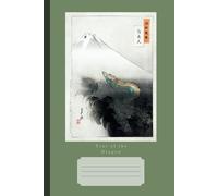 Year of the dragon: Traditional Japanese Style Journal Notebook. Vintage Zodiac Dragon Aesthetic. Creme Lined Paper Personal Workbook for Students College University or Work