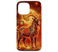 Year of The Fire Goat Nouvel an Lunaire Chinois 2027 Coque pour iPhone 13 Pro Max