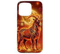Year of The Fire Goat Nouvel an Lunaire Chinois 2027 Coque pour iPhone 15 Pro Max