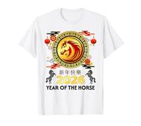 Year of The Horse 2026 Fun Happy Lunar Chinese New Year 2026 T-Shirt