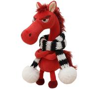 Year of The Horse Lucky Mascot, New Year Good Luck Gift 2026, Small Charm Symbolizing Strength, Courage, Balance, and Moving Forward, Cute Design Emotional Support for Backpack Purse and Bag