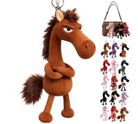 Year of the Horse Lucky Mascotte 2026, Lucky Plush Horse Guardians, Good Luck Gift, Symbole de force, de courage et d'équilibre (type A)