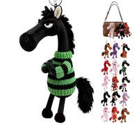 Year of the Horse Lucky Mascotte 2026, Lucky Plush Horse Guardians, Good Luck, Symbole de force, de courage et d'équilibre (type E)