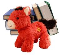 Year of The Horse Plush - Soft Comforting Toy, 2026 Zodiacs Doll Keepsake, Collectible Stuffed Figurine for Kids Teens Adults Collectors Bedroom Study Children’s Room Car, Plush Toy, 6.3 inches