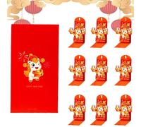 Year Of The Horse Red Envelopes - 10 Pieces 3D Foldable 2026 New Year Money Envelopes For Business Collectors Wedding Birthday Office Celebration Party