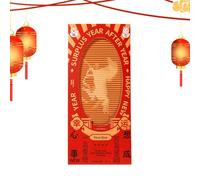 Year Of The Horse Red Envelopes | Pull Out Party Supplies | Long-lasting Festive Packets - For Business Culture Enthusiasts Collectors Wedding Birthday Family Gatherings Special Occasions