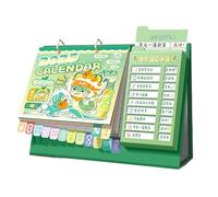 Year Of The Snake Desk Calendar, 2025 Desk Calendar, Standing Desktop Calendar, Chinese Desk Calendar, Cartoon Desk Planner, Year Of The Snake Calendar, Desk Schedule Planner, Calendar 2025