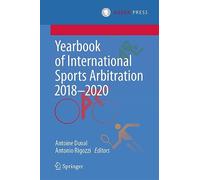 Yearbook of International Sports Arbitration 2018-2020