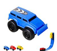 Yearpilrim Magnetic Wall Climbing Toy Car, Yearpilrim Car Toy Wall Climbing, Cars That Drive on Walls and Ceiling, Anti-Gravity Wall Climbing Magnetic Track Toy Car (Blue)